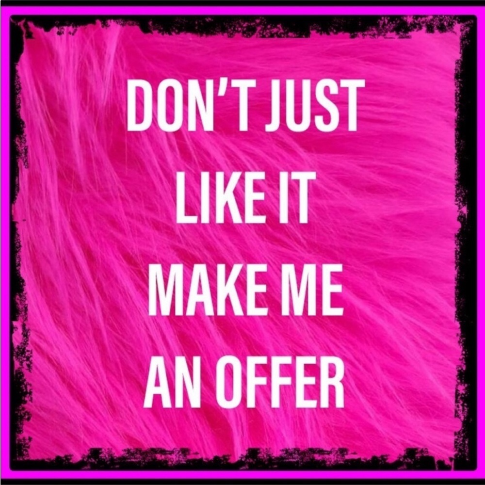 Make me an offer 😃